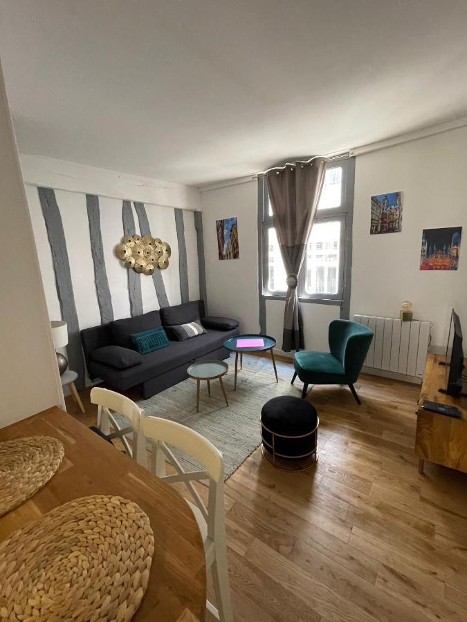 Appartamento Charmant T1 Vieux Rouen Esterno foto