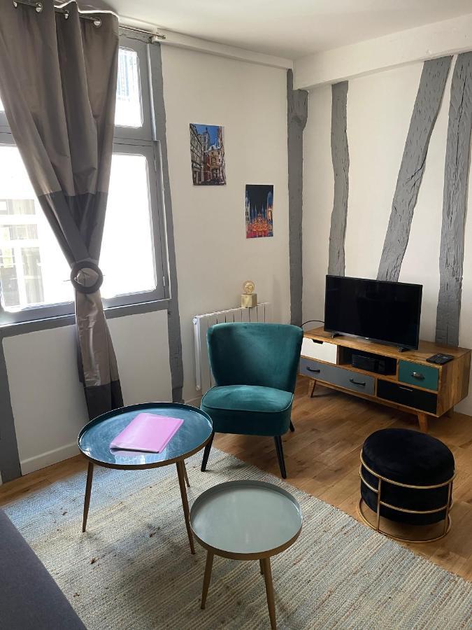 Appartamento Charmant T1 Vieux Rouen Esterno foto